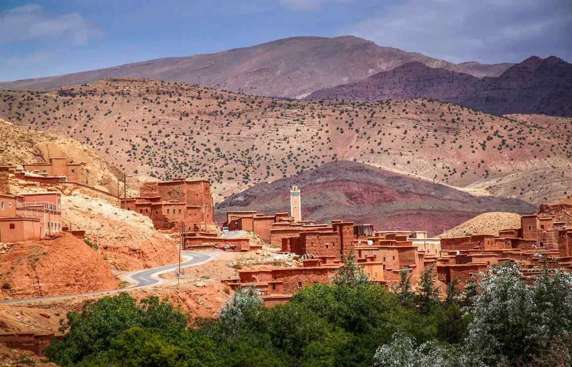 Montanhas em Marrocos